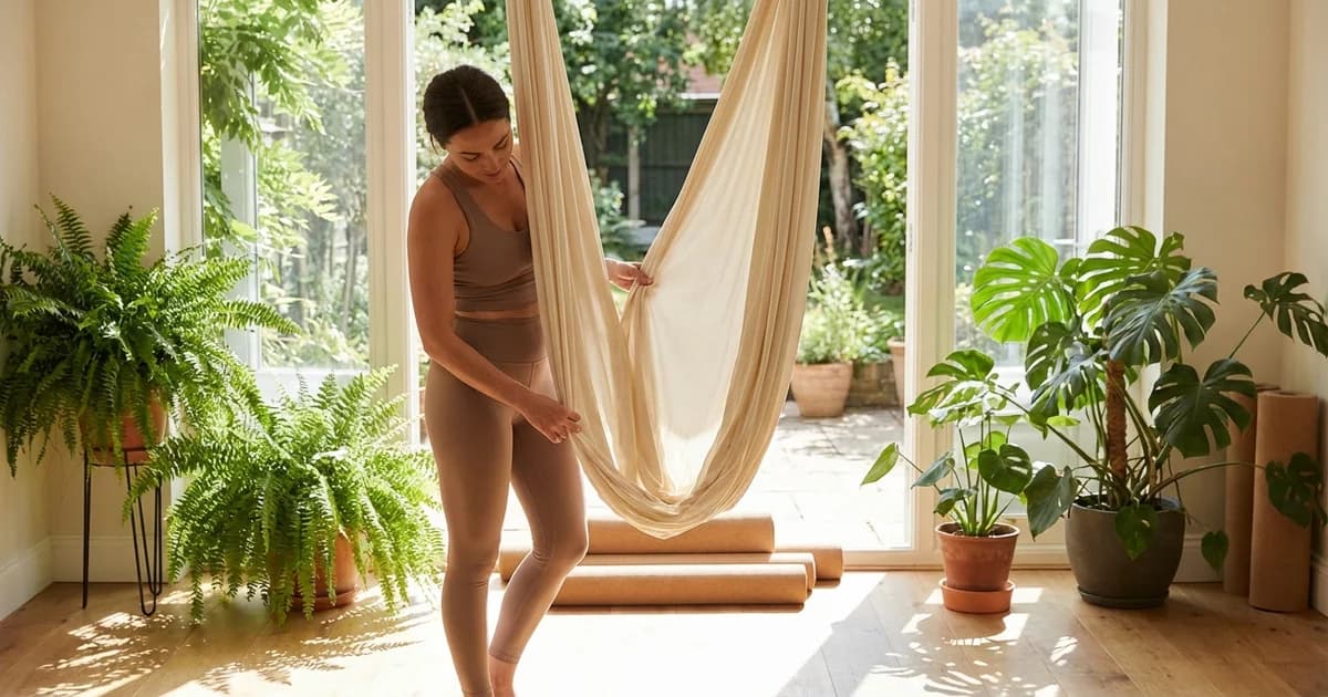 Comment fixer hamac yoga