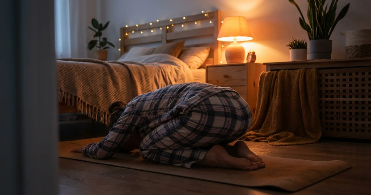 Yin yoga pour mieux dormir : 5 postures à faire le soir