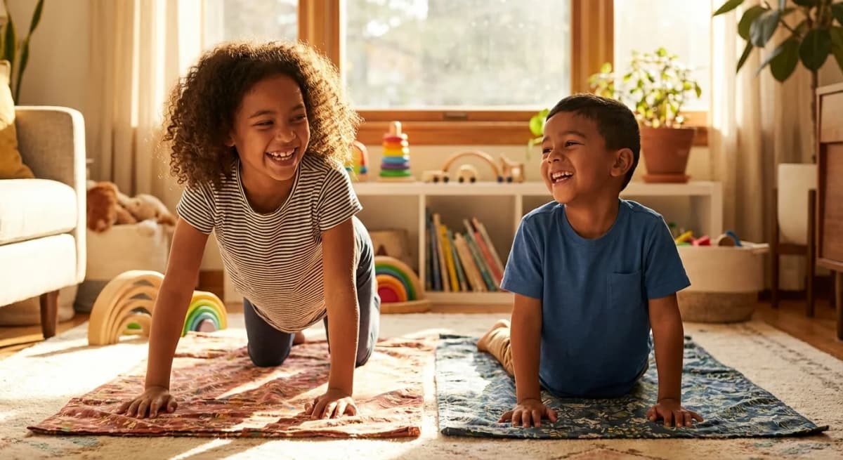 Yoga Enfant : Mouvements ludiques et apprentissage