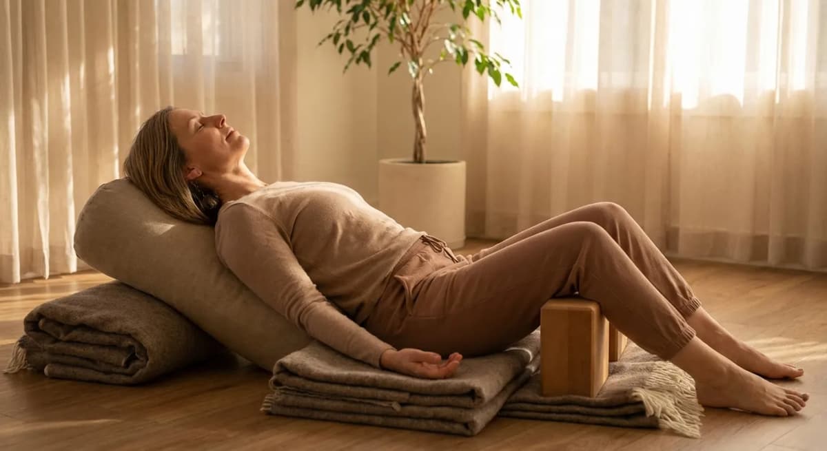Yoga Restauratif : Récupération profonde avec Props