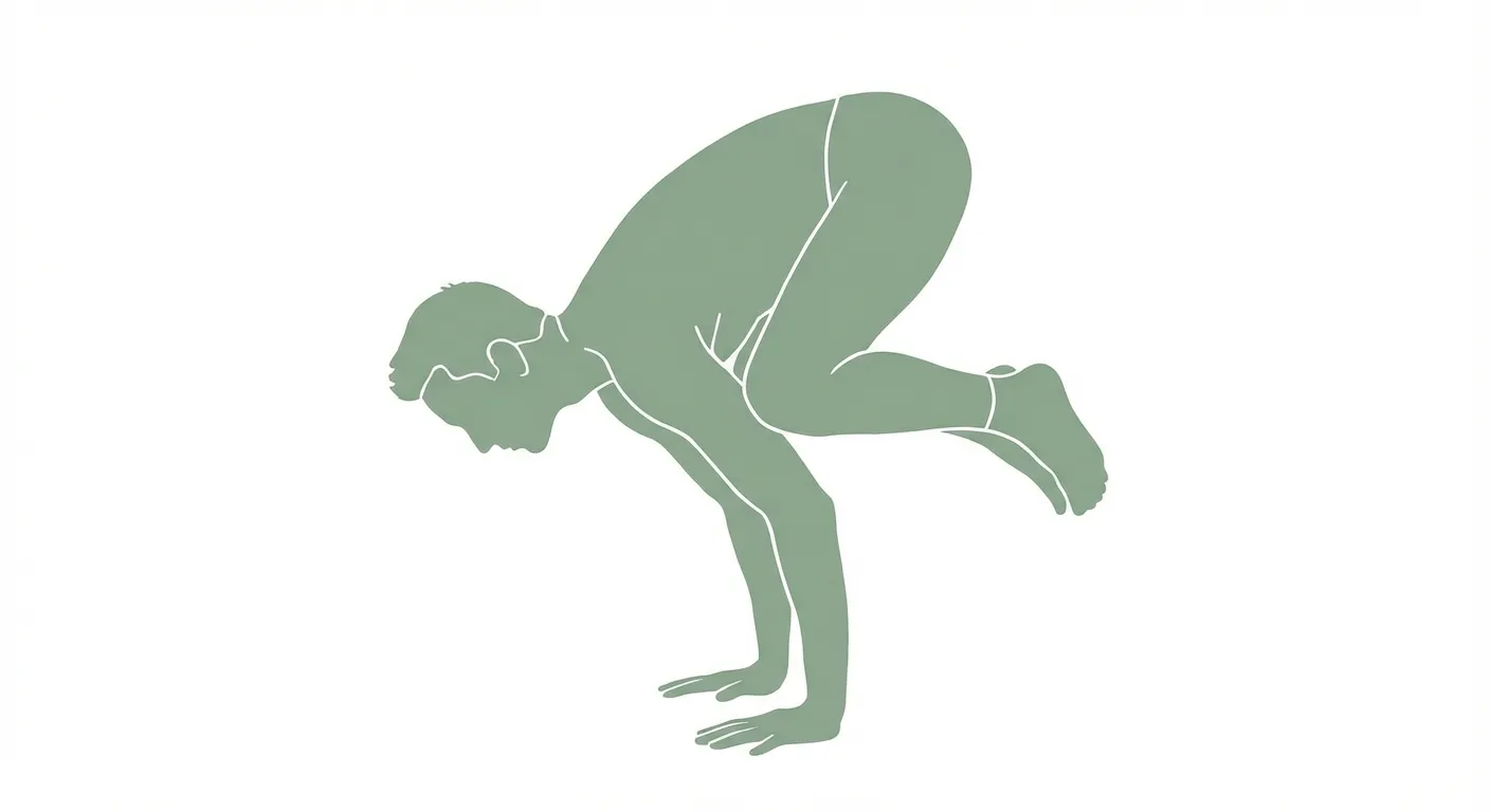Posture du corbeau