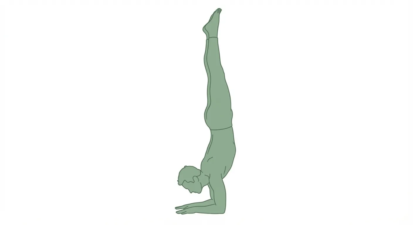 Posture de l'équilibre sur les avant-bras