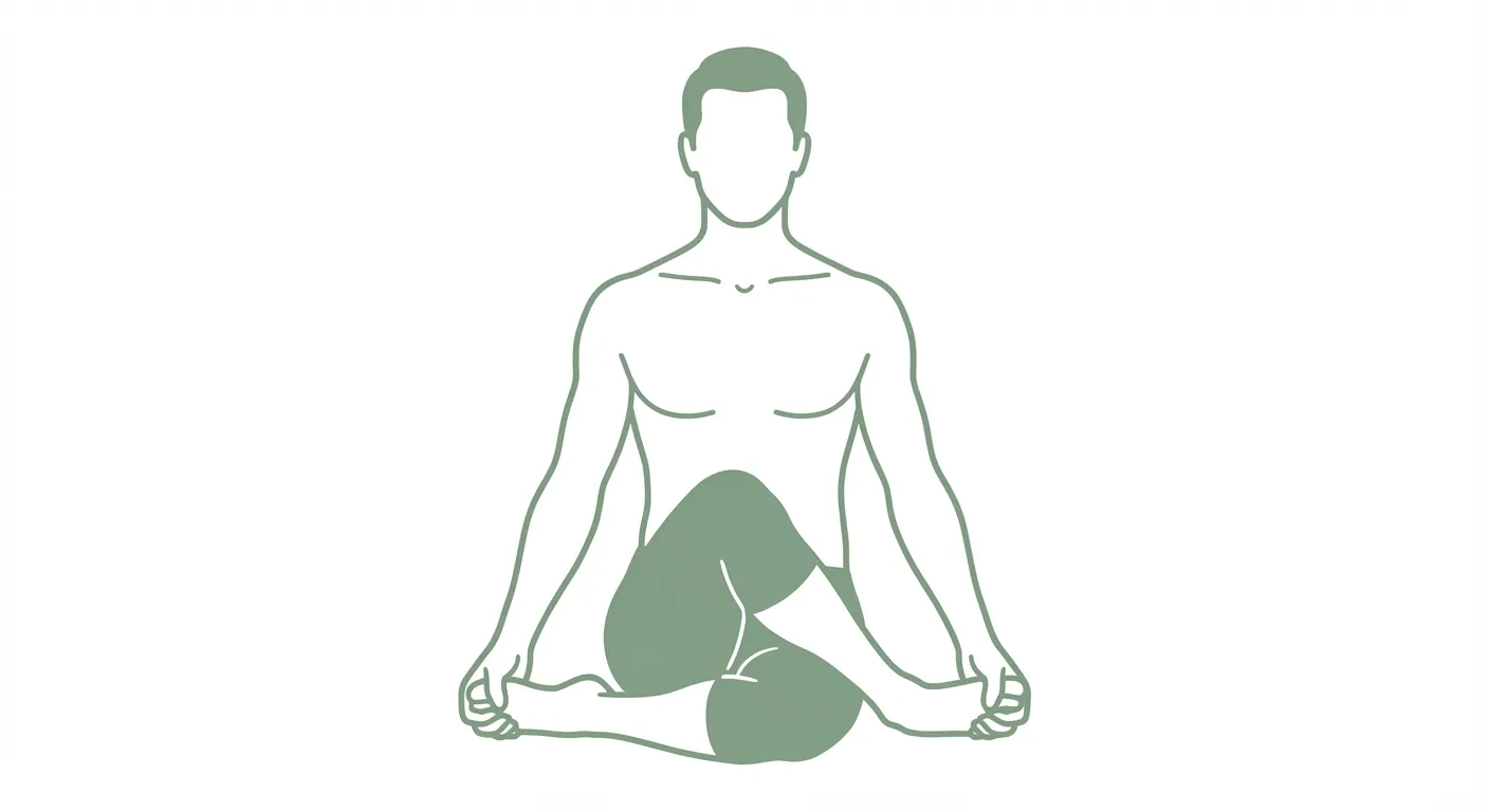 Posture de la demi-tête de vache