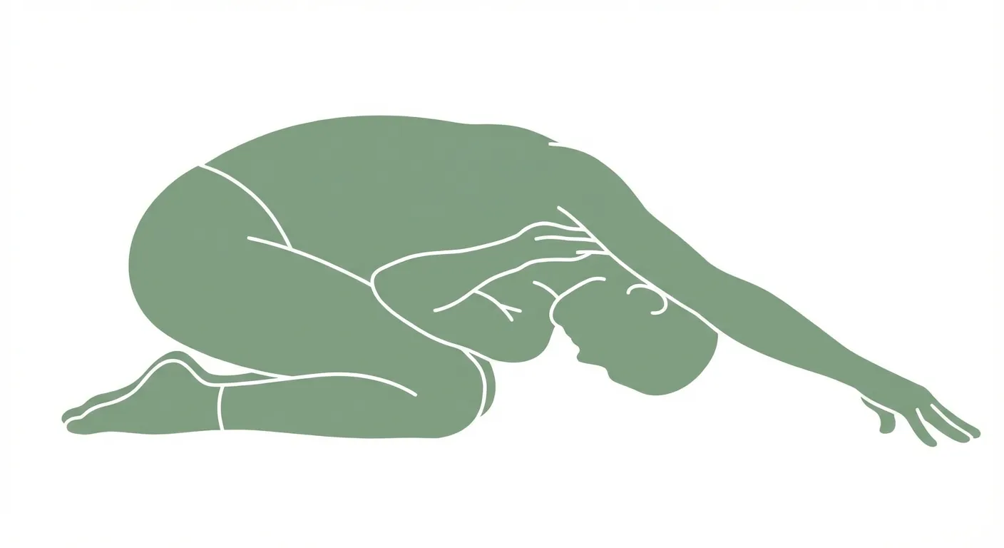 Posture de l'enfant en torsion