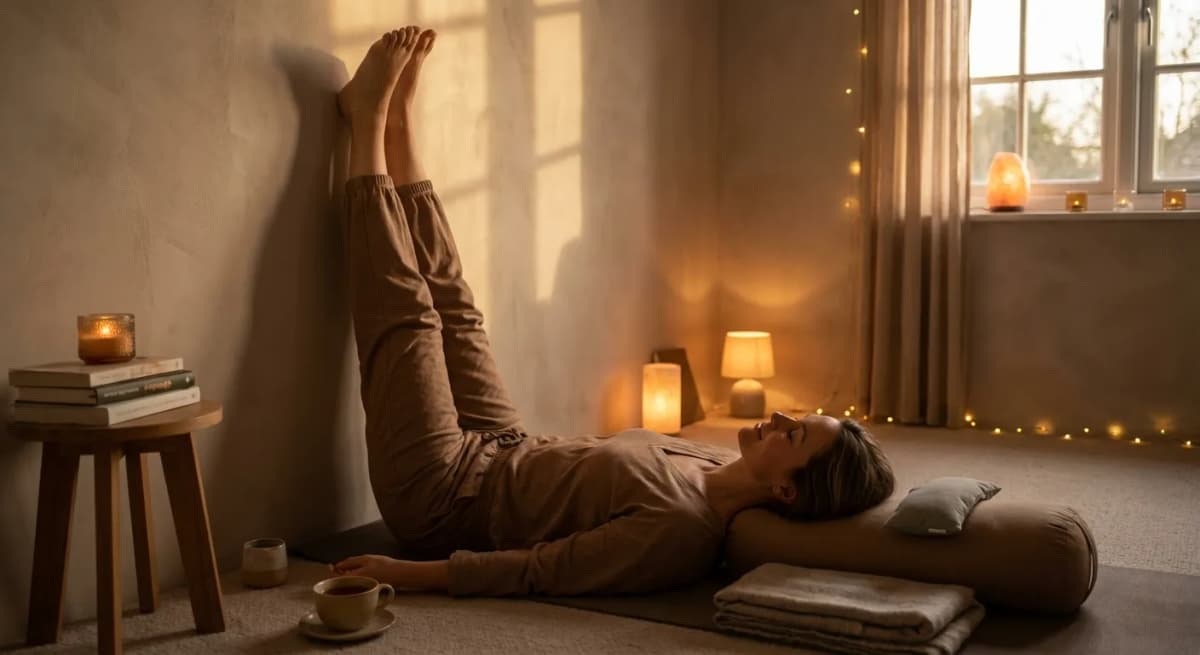 Yoga pour dormir : séquence du soir et postures relaxantes