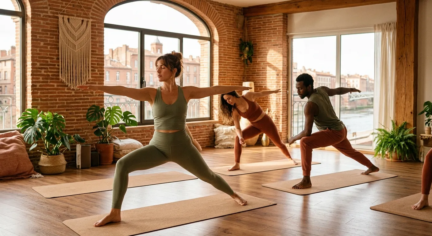 plongez dans l'univers du vinyasa yoga à toulouse et transformez votre quotidien. ce chemin dynamique allie mouvements fluides et respiration consciente pour vous guider vers l'harmonie intérieure et la sérénité. que vous soyez débutant ou expérimenté, rejoignez-nous pour une expérience revitalisante.