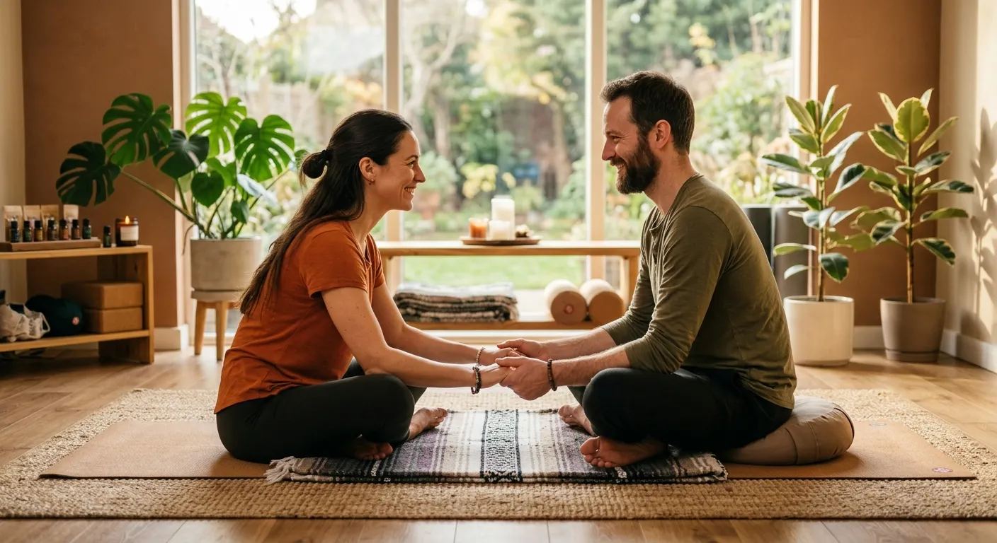 découvrez des postures de yoga à deux faciles pour débutants: étapes simples, conseils sécurité et bienfaits pour renforcer complicité, souplesse, équilibre.