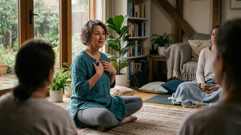 Illustration yoga nidra