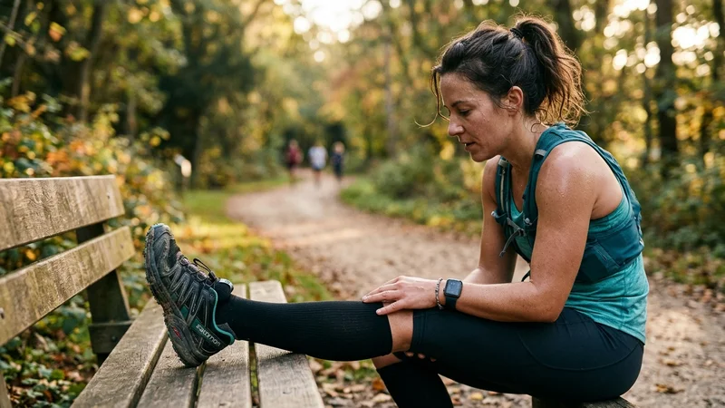 circuits étirement jambes