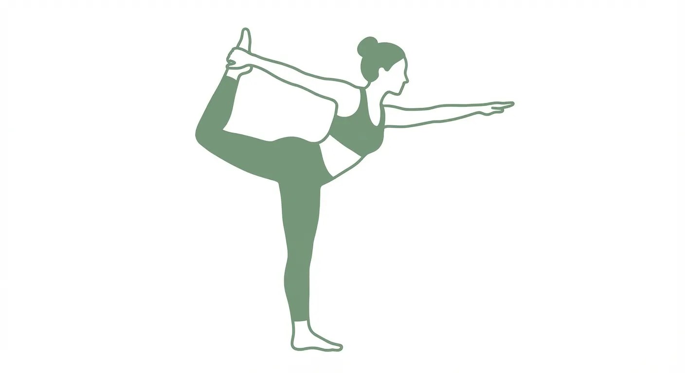 Posture du roi danseur