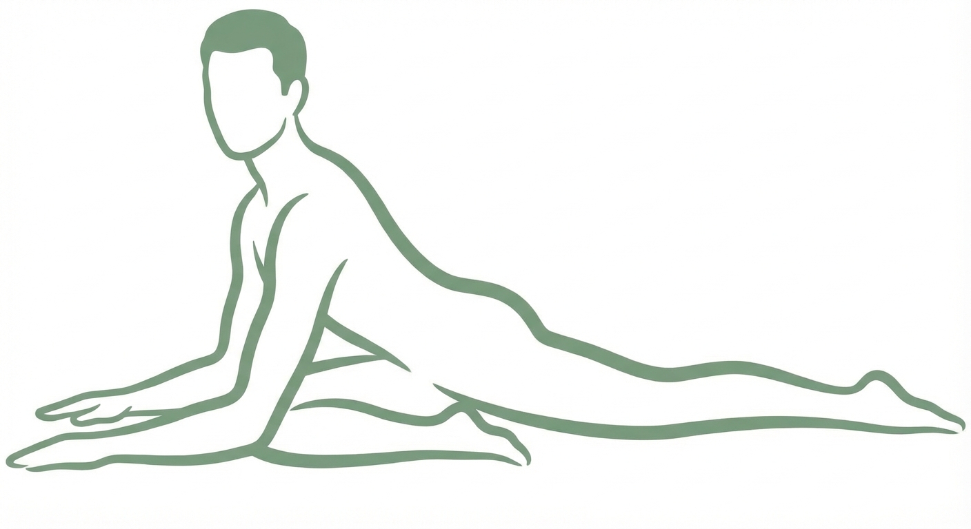 Posture de la demi-grenouille