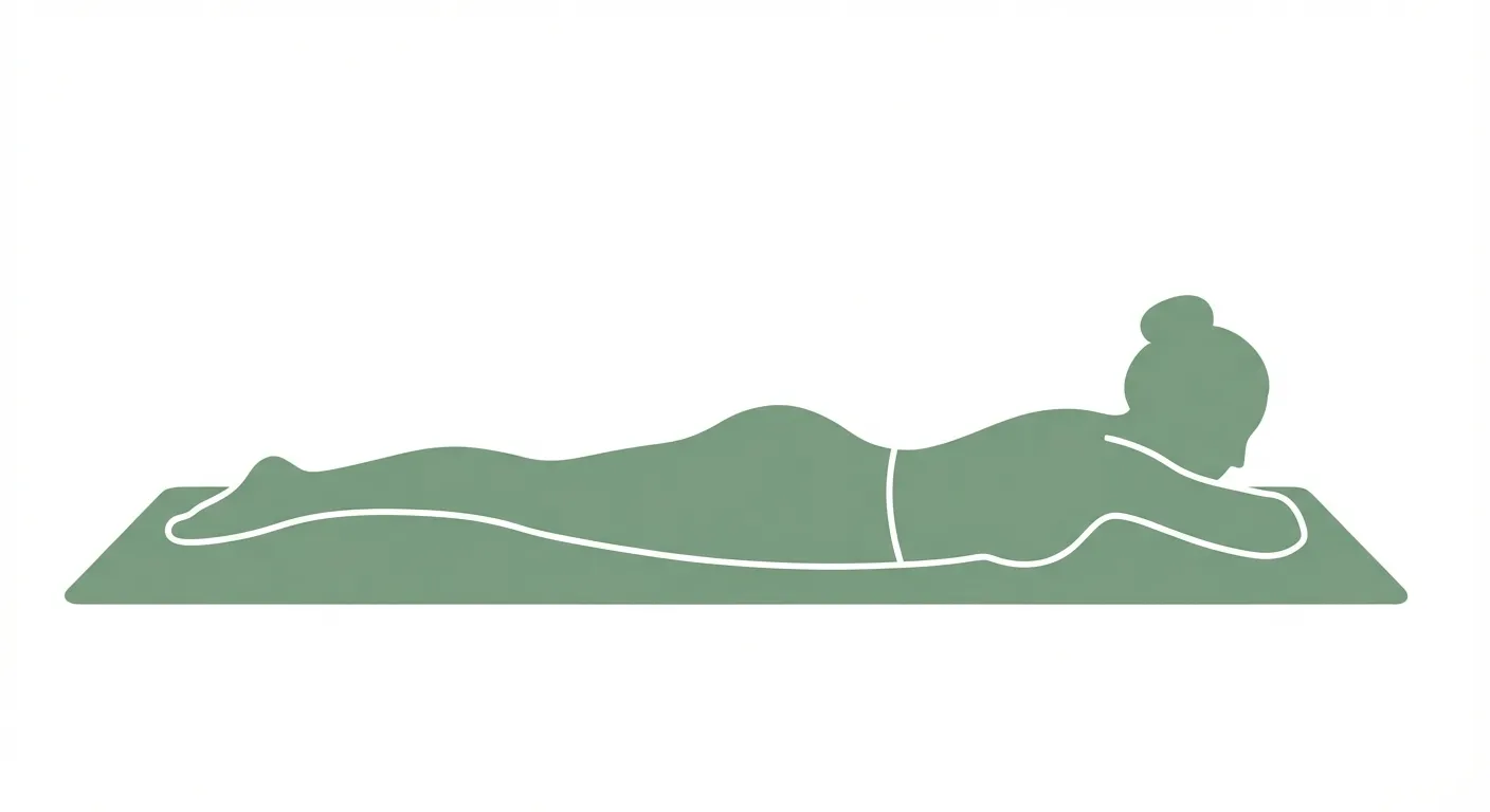 Posture du crocodile