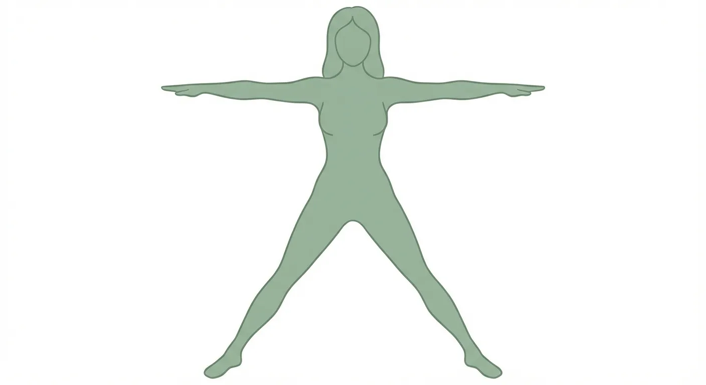 Posture de l'étoile