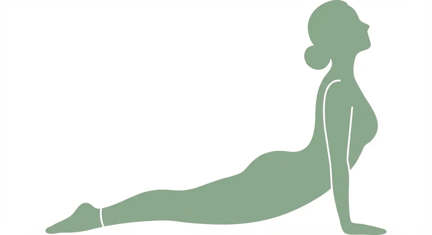 Posture du cobra élevé