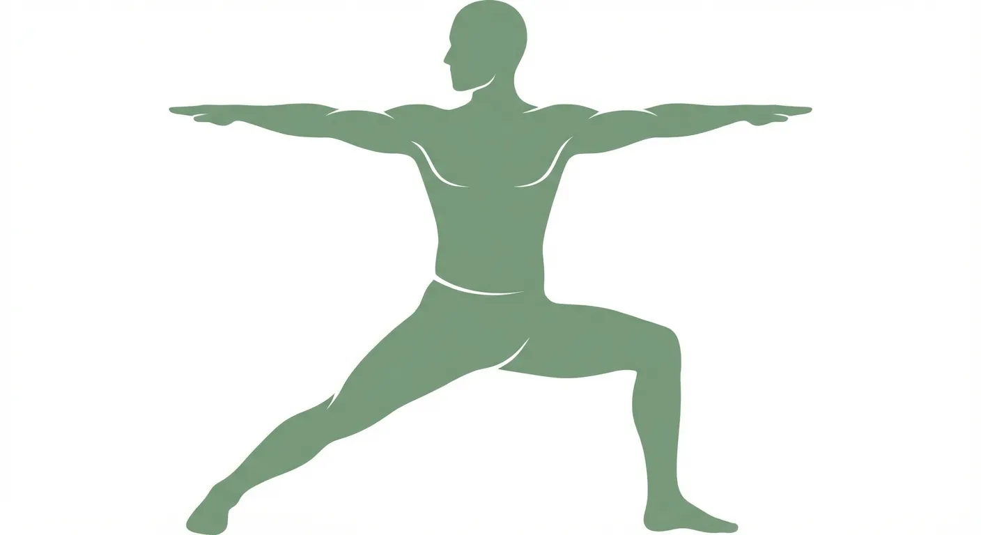 Posture du guerrier II