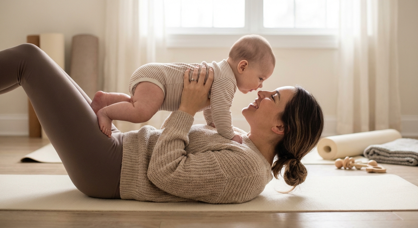 Yoga pour bébé : exercices parent-enfant 3 mois à 2 ans